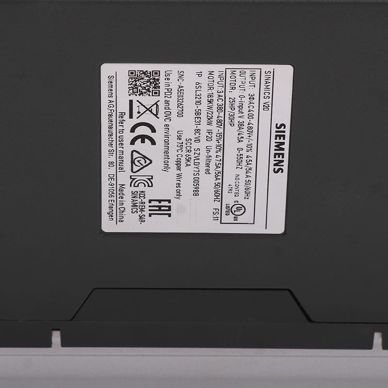 Siemens 6SL3210-5BE31-8CV0