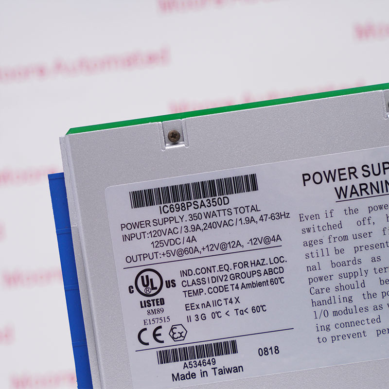 General Electric IC698PSA350D