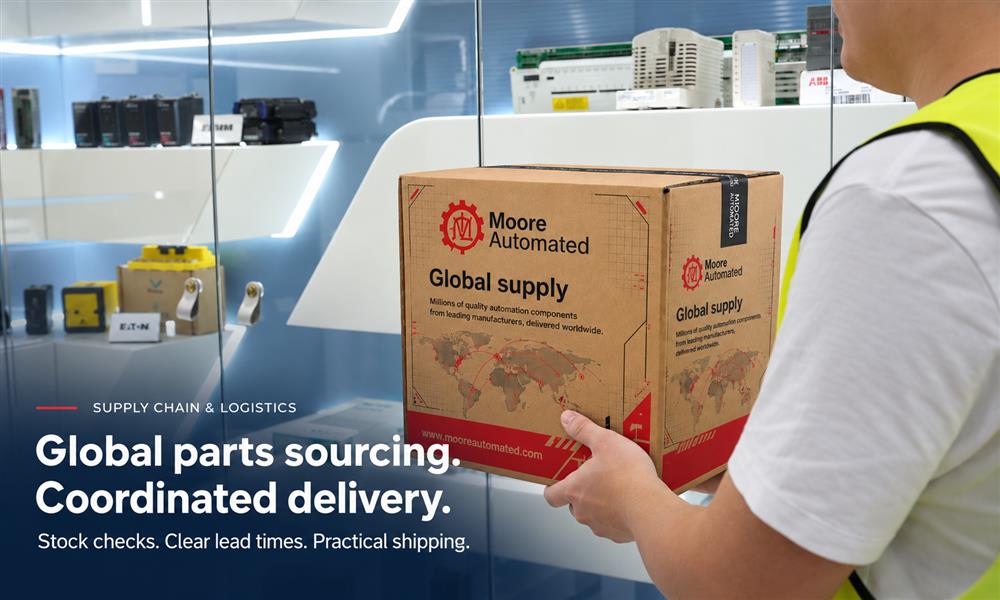Global reach, clear lead times, parts that move — supply-chain and logistics briefing