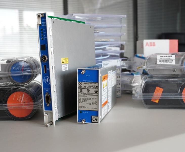 A variety of parts arrived for renewal background